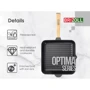 Чавунна сковорода гриль Brizoll Optima 280х280х50 мм (O282850G-P)