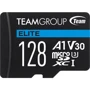 Карта пам'яті Team 128GB microSDXC UHS-I U3 V30 A1 ELITE + adapter (TEAUSDX128GIV30A103): Тип карти MicroSDXC