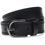 Жіночий ремінь Borsa Leather чорний (CV1W43)