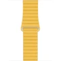 Аксесуар для Watch Apple Leather Loop Band Meyer Lemon Medium (MXAD2) for Apple Watch 42/44mm
