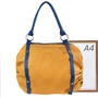 Женская сумка бочонок Laskara желтая (LK-10251-yellow): Стиль Повседневный (Casual)