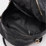Женский рюкзак Monsen черный (C1ZMD6812bl-black): Фактура Плетеная, Матовая