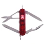 Мультитул Victorinox Midnite Manager 58мм/10предметов/красный-прозрачный (0.6366.T): Количество инструментов 10