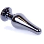 Анальная пробка BOSS Series Exclusivity Jewellery Dark Silver Butt Plug Light Blue