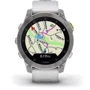 Смарт-часы Garmin Epix (Gen 2) Sapphire White Titanium (010-02582-21): Цвет ремешка белый