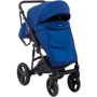 Коляска 2 в 1 Bair Crystal 100% кожа BC-27 темно-синий перламутр — черный (624448): Материал колес полиуретан