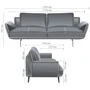 Диван AMF Bruni Black фото 1