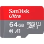 Карта пам'яті SanDisk 64GB microSDXC Сlass 10 UHS-I U1 A1 Ultra + adapter (SDSQUAB-064G-GN6MA): Обсяг 64 ГБ