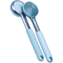 Ультразвуковая щетка для всего тела GESKE Sonic Full-Body Brush&Intensive Exfoliator 8в1 aquamarine фото 3