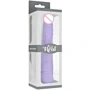 Силиконовый вибратор Classic Slim, 21x4 см, фиолетовый