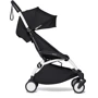 Прогулочная коляска BABYZEN YOYO² Plus 6+ (капюшон, матрасик) Black/Черный (белая рама) фото 7