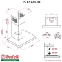 Вытяжка Perfelli TS 6322 I/BL LED фото 10