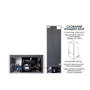Холодильник Prime Technics RFS 1833 MX: Виконання отдельностоящий