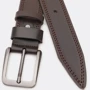 Чоловічий ремінь Borsa Leather коричневий (V1115FX18-brown): Стать Мужской