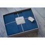 Комплект постельного белья SoundSleep Stonewash Adriatic dark blue синий, Двуспальный евро (92370821): Материал хлопок, ранфорс