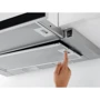 Вытяжка Electrolux LFP316AB: Материал корпуса нержавеющая сталь, стекло