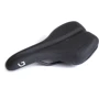 Седло Green Cycle Active Air 177, стальные рейлы, черное (SAD-74-51): Анатомическая выемка Есть