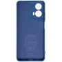 Чехол для телефонов ArmorStandart ICON Case Camera cover Dark Blue for Motorola Moto G24 (ARM74301): Материал силикон