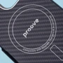 Чохол для iPhone Proove Carbon Slim with Magnetic Ring Black для iPhone 14 Pro: Тип чохла накладка на заднюю часть