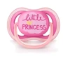Пустышка для девочки Philips AVENT Ultra Air с декором, 6-18 мес, 2 шт (SCF343/22): Форма соски ортодонтическая