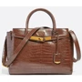Сумка жіноча GUESS ENISA HIGH SOCIETY SATCHEL коричнева (HWCB8421060-BRO): Тип Сумки