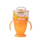 Поильник Baby Team с силиконовой трубочкой и ручками, 220мл. 9+ (5011 оранжевый): Производитель Baby Team