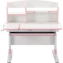 Парта GT Racer DS-1603 Light Pink: Особенности Регулировка угла наклона столешницы, Регулировка высоты