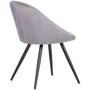 Стул обеденный AMF Mary black/silver (545860) фото 4