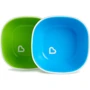 Набір тарілок Munchkin Splash Bowls, 2 шт, зелена та блакитна (46725.01)