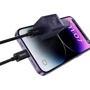 Зарядное устройство Baseus USB-C Wall Charger GaN5 mini 1C 30W with USB-C Cable Purple (P10110902523-00): Количество USB-портов 1
