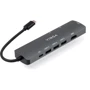 Адаптер Vinga Adapter USB-C to HDMI+RJ45+3xUSB3.0+SD+TF+PD100W (VHYC8): Интерфейс подключения USB-C