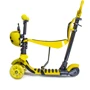 Самокат Scooter "Божа корівка" 5in1. Yellow (багатофункціональний): Кількість коліс 3