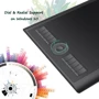 Графічний планшет GAOMON M10K PRO: Multitouch Есть