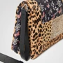 Жіноча сумка через плече Desigual коричнева (8445110228555): Фактура Тканая, Матовая