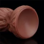Фаллоимитатор LoveToy Dual-Layered Silicone Cock 9.5" Brown