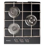 Варочная поверхность газовая Borgio 4111-17 (Black Glass)