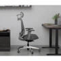 Крісло Mealux Q1 Air Fabric Grey (арт. HF Q-1 F/G) фото 13