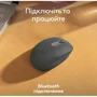 Мышь Logitech M196 Bluetooth Grey (910-007459): Тип сенсора оптический