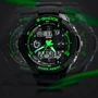 Наручные часы Skmei S-Shock Green 0931: Водонепроницаемость 10 ATM