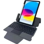 Аксессуар для iPad AirOn Premium Case Smart Keyboard Black for iPad 10.9 (2022 / 2024) / iPad 11 2025: Особенности трансформируется в подставку, оснащен трекпадом, Приятен на ощупь, Надежная защита от царапин и загрязнений, режим автопробуждения/сна