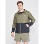 Вітровка Saucony Packaway Jacket (800281-RF) 46 (S) хакі демісезон з капюшоном