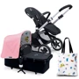 Универсальная коляска 2в1 Bugaboo BUFFALO Andy Warhol BUTTERFLIES-PINK: Тип коляски универсальная коляска (2-в-1)