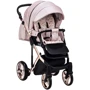 Коляска 2 в 1 Adamex Chantal Star Polar (Pink Gold) шкіра 100% Star 121 (624717): Матеріал коліс поліуретан