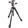 Manfrotto 055 Aluminum 3-Section Tripod Kit with Horizontal Column and 3-Way Head (MK055XPRO3-3W)