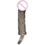 Насадка на член LYBAILE Men Extension Penis Sleeve Vibration Black