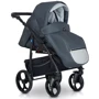 Универсальная коляска 3 в 1 Verdi Max Plus 9023-VMP-04 серый/белый: Пол ребенка Для мальчиков, Для девочек, Унисекс