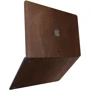 Chohol Skin Leatner Crazy Horse Brown (front&back) for MacBook Air 13.6" M2 (2022)