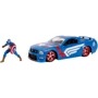 Машина Jada Мстители Форд Мустанг GT 2006 с фигуркой Капитана Америка 1:24 (253225007)