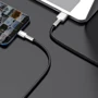 Кабель Baseus USB Cable to USB-C Cafule Metal Data 66W 25cm Black (CAKF000001) фото 10