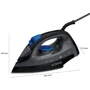 Утюг Bomann DB 6003 CB: Материал подошвы нержaвеющaя стaль